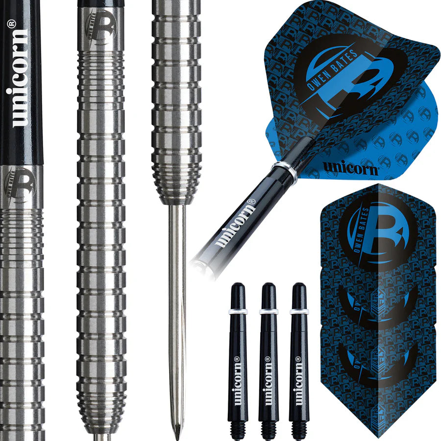 Unicorn Darts - Contender - Owen Bates -  90% Tungsten Steel Tip Darts