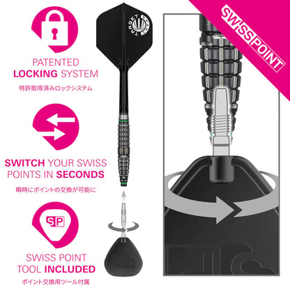Target Japan - Prime Series Scream Gen 2 Darts - 90% Tungsten Darts