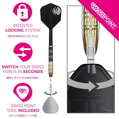 Target Japan - Pyro Gen11 Mitsumasa Hoshin Darts - 90% Tungsten Darts