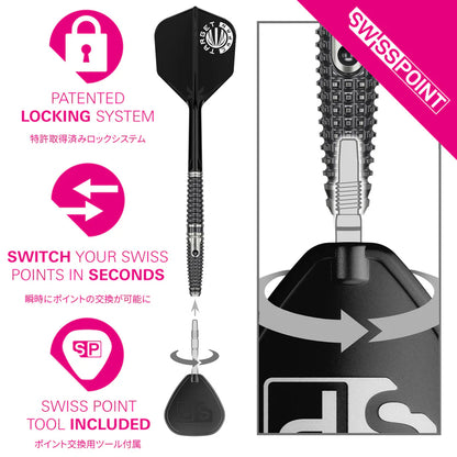 Target Japan - Paul Lim Gen 9 Darts - The Legend Slinger - 90% Tungsten Darts