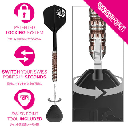 Target Japan - Prime Series Raptor Gen6 Darts - 90% Tungsten Darts