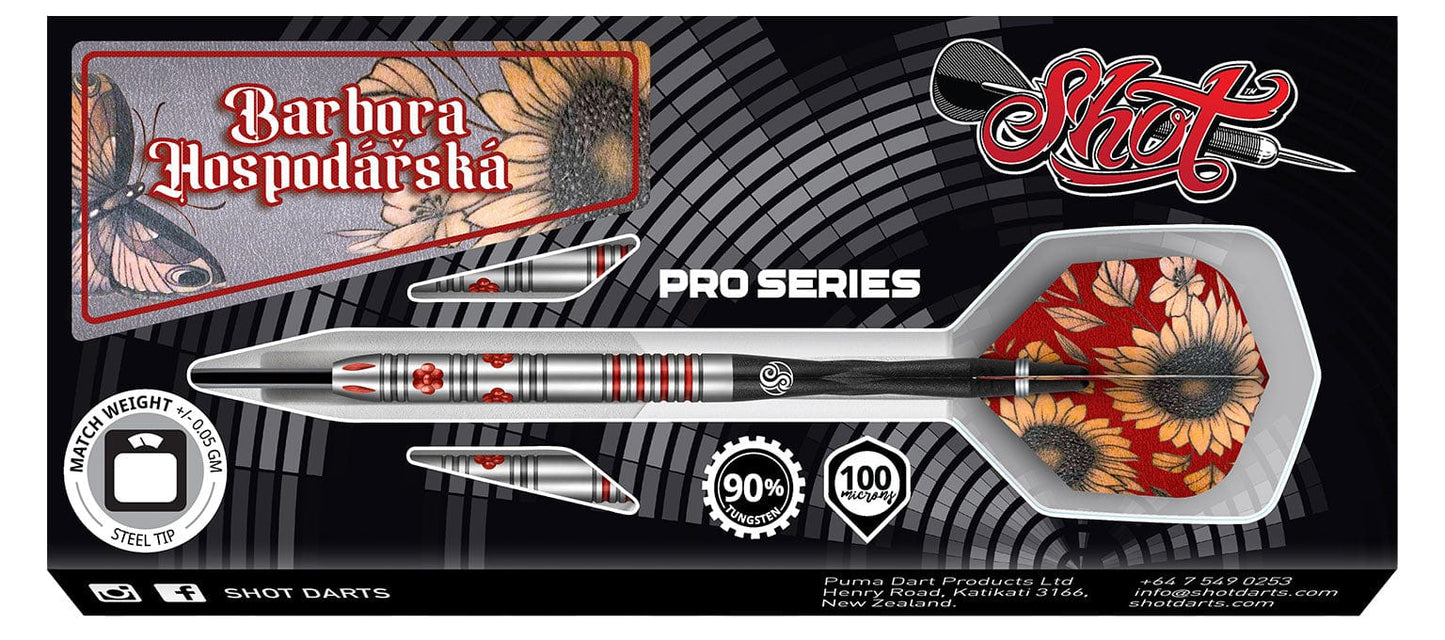 Shot - Barbora Hospodarska 90% Tungsten Darts