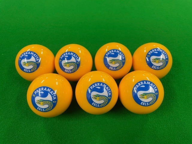 7x 2" Aramith NRL Pool Balls (All Teams Available)