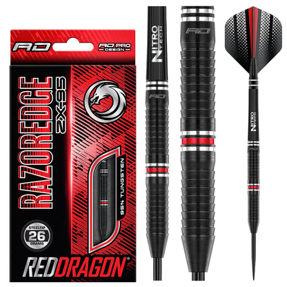 Red Dragon - Razoredge ZX-95 Darts - 95% Tungsten Darts