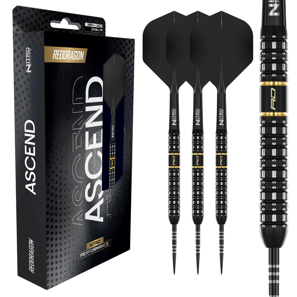 Red Dragon - Ascend Parallel - 90% Steel Tip Tungsten Darts