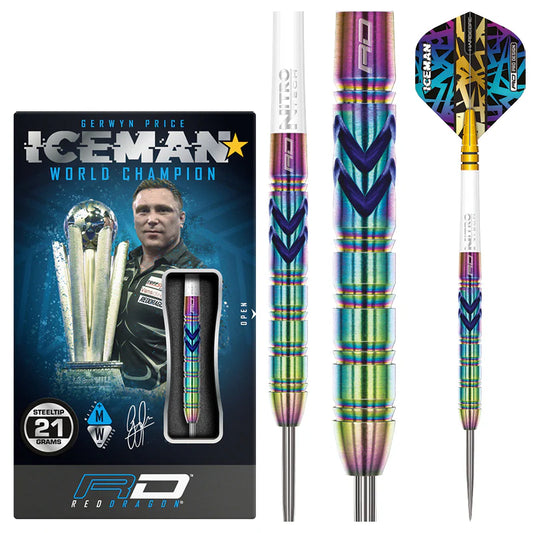 Red Dragon - Gerwyn Price Ionic - 90% Tungsten Darts