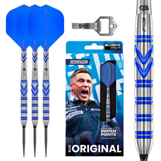 Red Dragon - Gerwyn Price Iceman Blue Switch Point - 90% Tungsten Darts