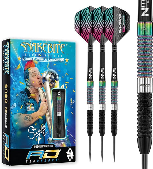 Red Dragon - Peter Wright WC Diamond Spectron - 90% Tungsten Darts