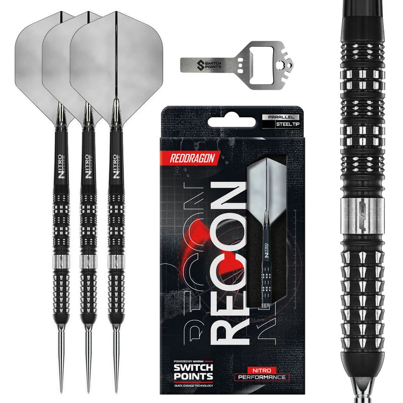 Red Dragon - Recon Parallel Switch Point - 90% Tungsten Darts