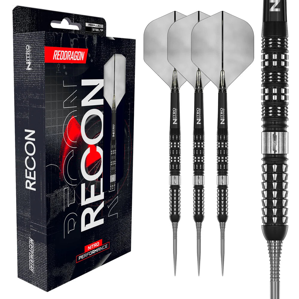 Red Dragon - Recon Parallel - 90% Steel Tip Tungsten Darts