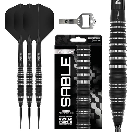 Red Dragon - Sable Bomb Switch Point - 90% Tungsten Darts