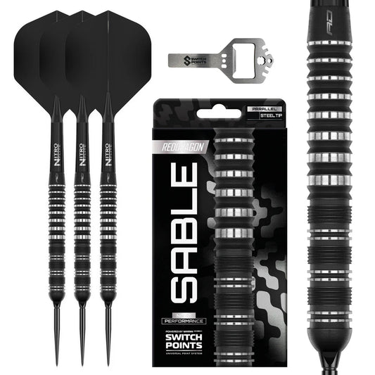 Red Dragon - Sable Parallel Switch Point - 90% Tungsten Darts