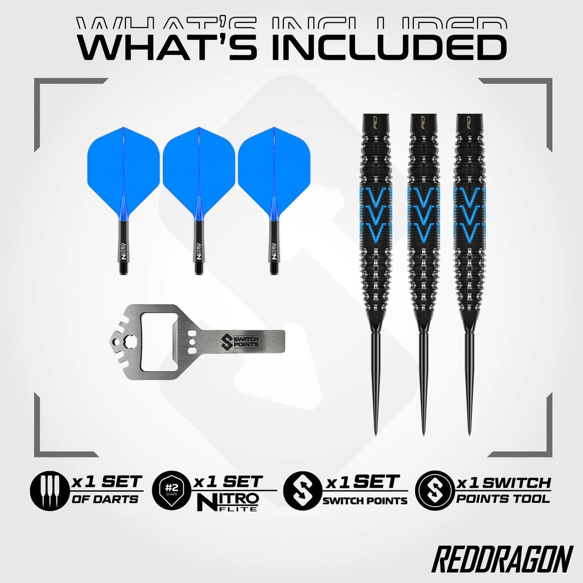 Red Dragon - Amp Torpedo Switch Point - 90% Tungsten Darts