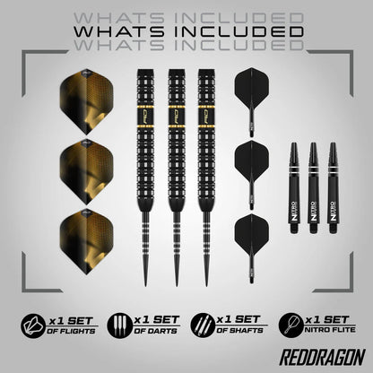 Red Dragon - Ascend Parallel - 90% Steel Tip Tungsten Darts