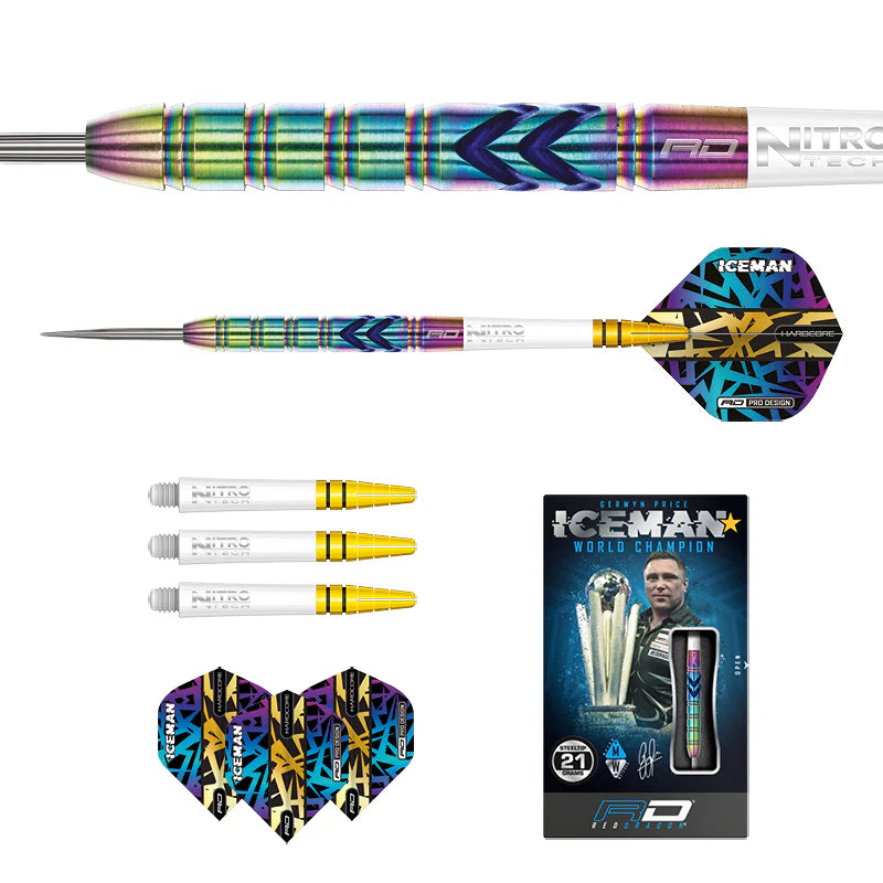 Red Dragon - Gerwyn Price Ionic - 90% Tungsten Darts