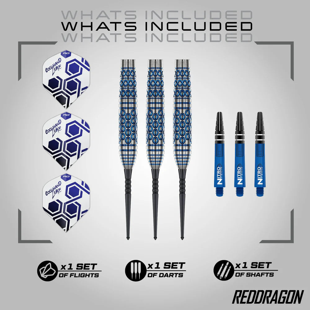 Red Dragon - Luke Humphries TX5 - 90% Steel Tip Tungsten Darts