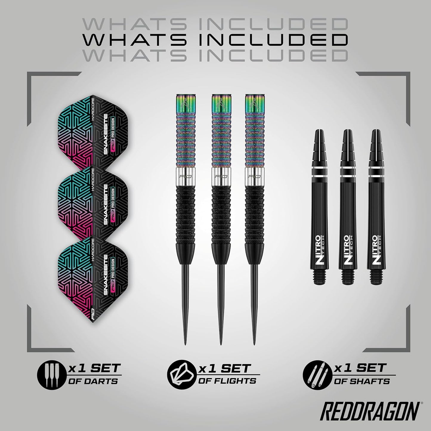 Red Dragon - Peter Wright WC Diamond Spectron - 90% Tungsten Darts