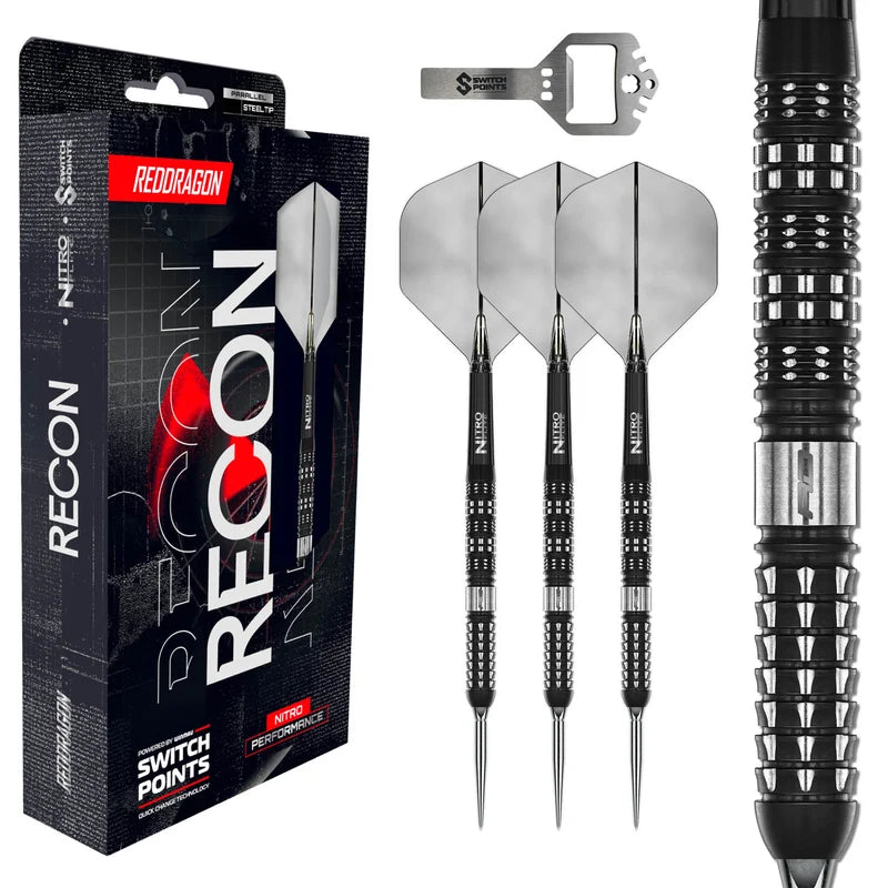 Red Dragon - Recon Parallel Switch Point - 90% Tungsten Darts