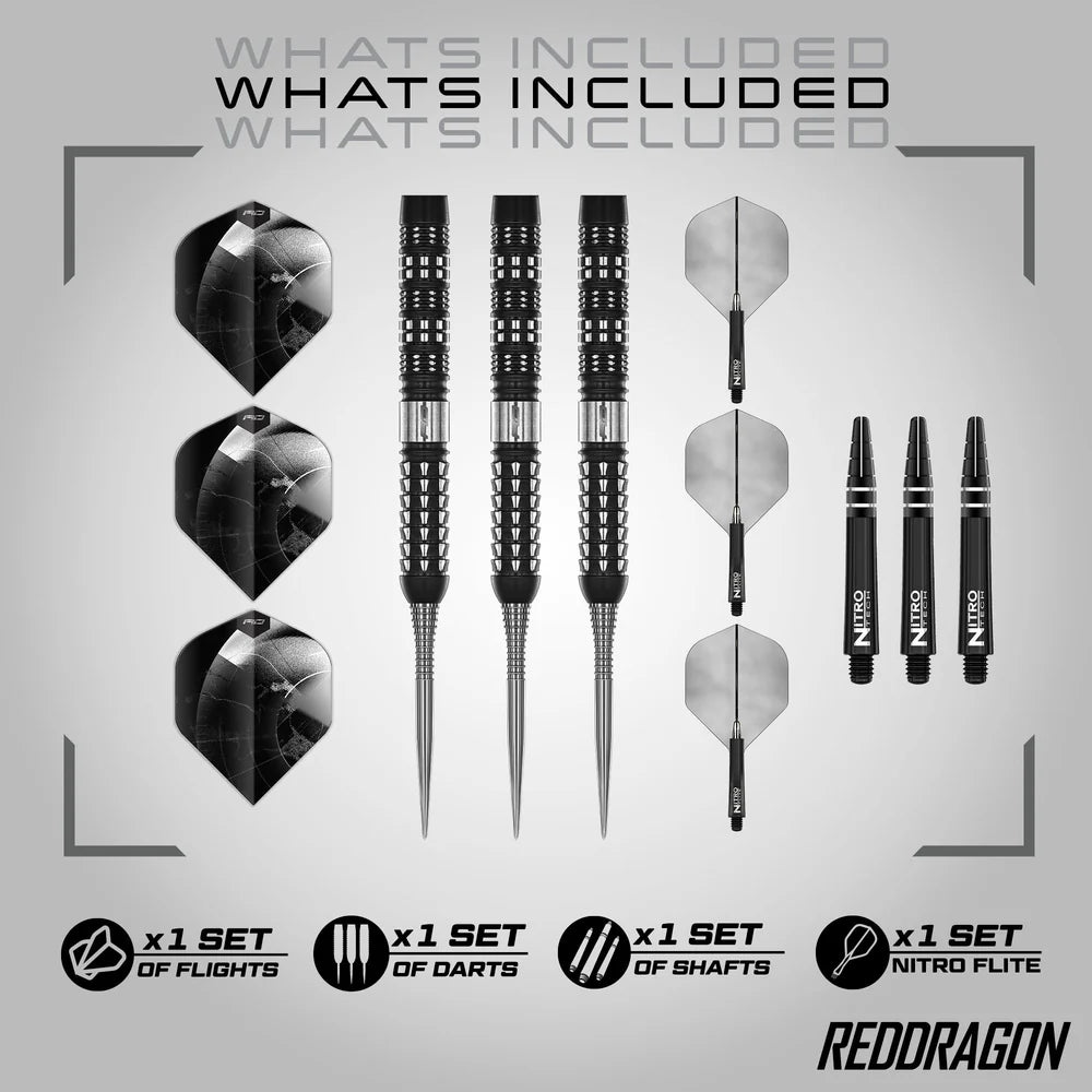 Red Dragon - Recon Parallel - 90% Steel Tip Tungsten Darts