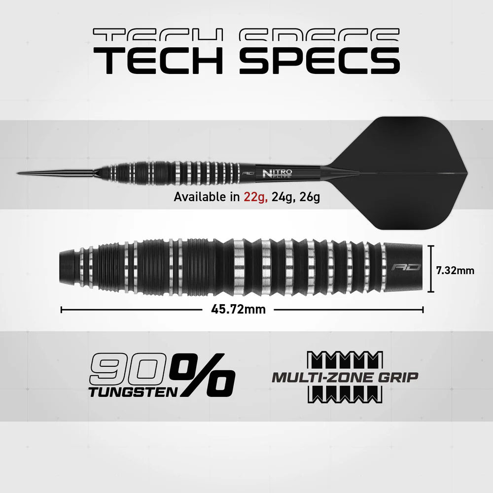 Red Dragon - Sable Bomb Switch Point - 90% Tungsten Darts