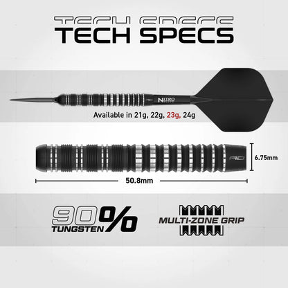 Red Dragon - Sable Parallel Switch Point - 90% Tungsten Darts
