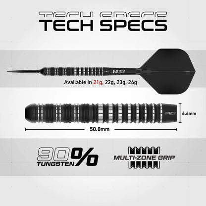 Red Dragon - Sable Parallel Switch Point - 90% Tungsten Darts