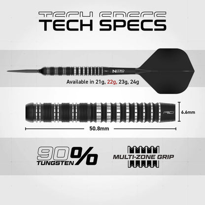 Red Dragon - Sable Parallel Switch Point - 90% Tungsten Darts