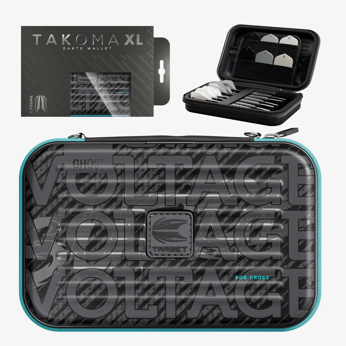 Target Takoma XL Ghost Darts Players Case / Wallets (Holds 2 sets of Darts)