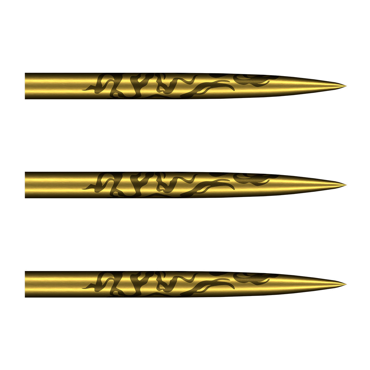 Shot - Alchemy Gold Steel Tip Dart Points - 32/35/38/45mm