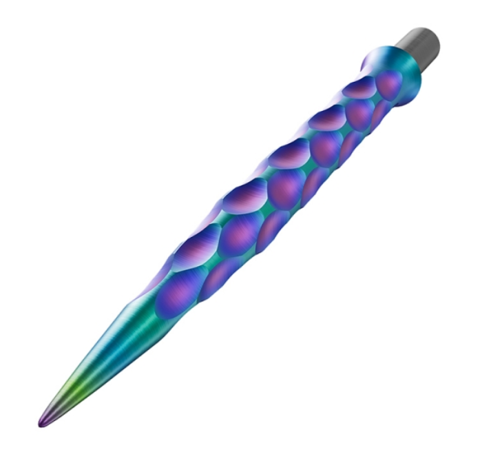 Cuesoul - Touchpoint 2 - Snake Scale - Steel Tip Dart Points (Set of 3)