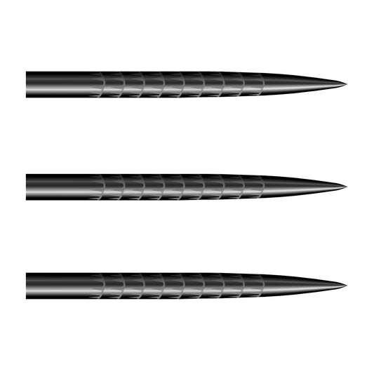Shot - Black Badlands Tracks Steel Tip Dart Points - 32/35/38/45mm
