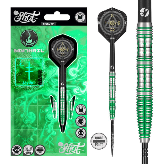 Shot Darts - Alchemy Mythril Turbo Point - 90% Tungsten Darts