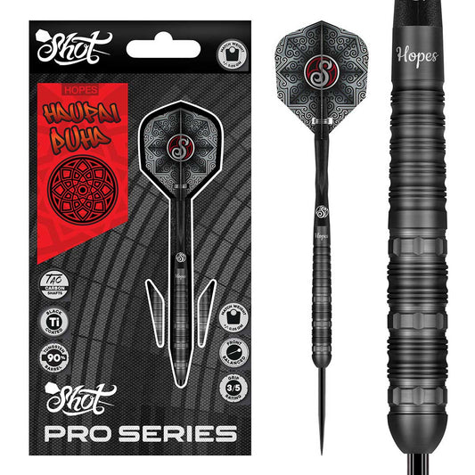 Shot - Pro Series - Haupai Puha Gen 2 90% Tungsten Darts