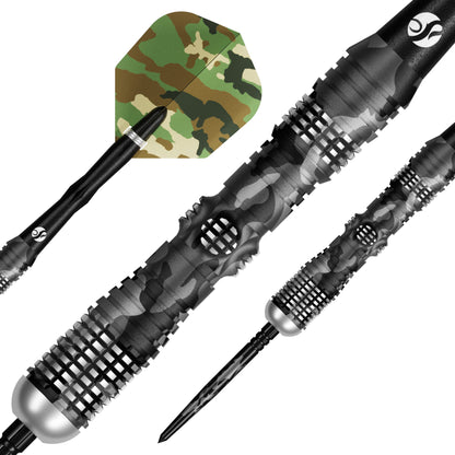 Shot - Camo Longshot Turbo Point - 95% Tungsten Darts