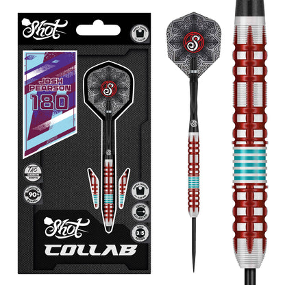 Shot - Collab - Josh Pearson - 90% Tungsten Darts - 23g