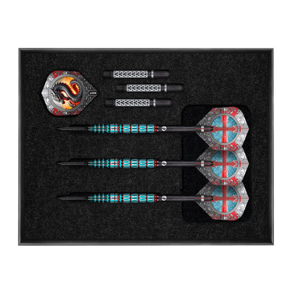 Shot - Future Knights - St George - 95% Tungsten Darts - 23g / 24g / 25g