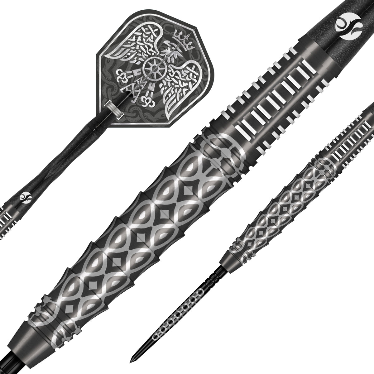 Shot Darts - Goths Wulfaz Turbo Point - 90% Tungsten Darts - 23g / 24g / 25g