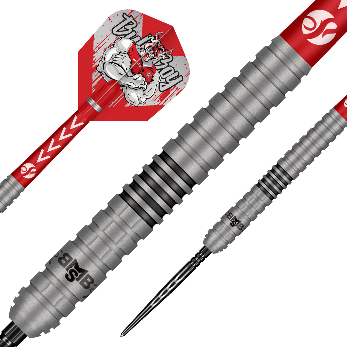 Shot Darts - Michael Smith Series 2 - 90% Tungsten Darts - 22g / 23g / 24g / 25g