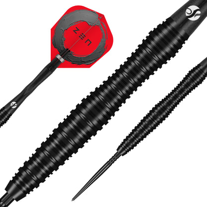 Shot Darts - Zen Scallop - 90% Tungsten Darts - 23g / 24g / 25g