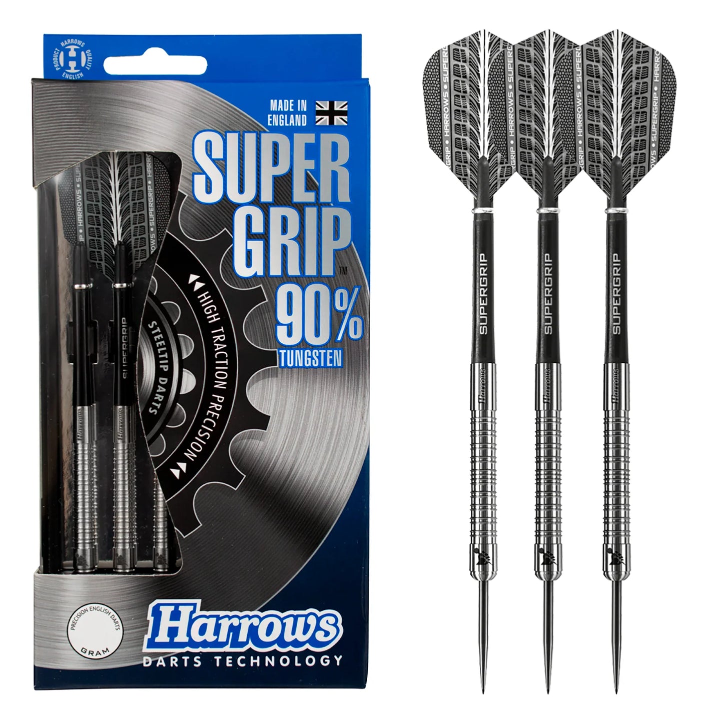 Harrows - Supergrip - 90% Tungsten Darts