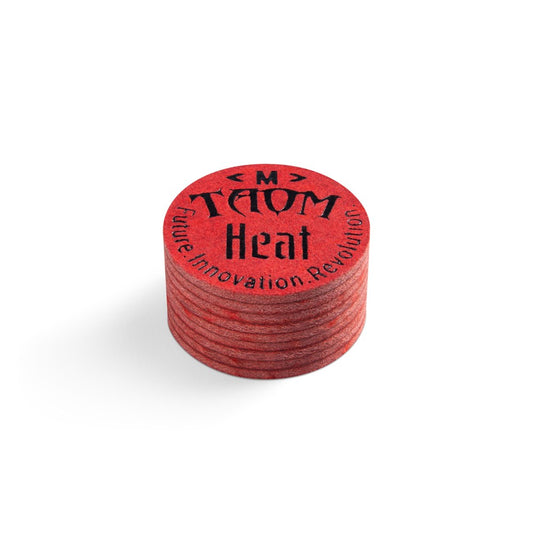 Taom Heat Cue Tip - 10mm / 11mm / 14mm - Soft / Med / Hard
