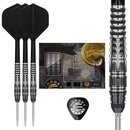 Target Japan - Black Marque Blaze SP Steel Tip Darts - 23g / 25g