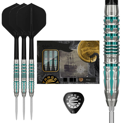 Target Japan - Black Marque Pierce SP Steel Tip Darts - 23g / 25g