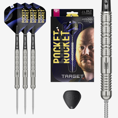 Target Justin Hood G1 Swiss Point 90% Tungsten Steel Tip Darts