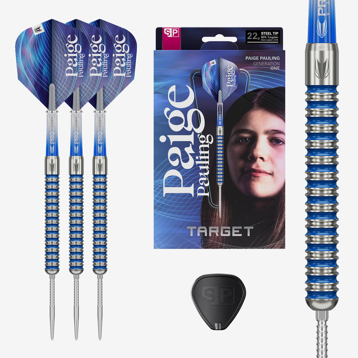Target Paige Pauling SP 90% Tungsten Steel Tip Darts 2026