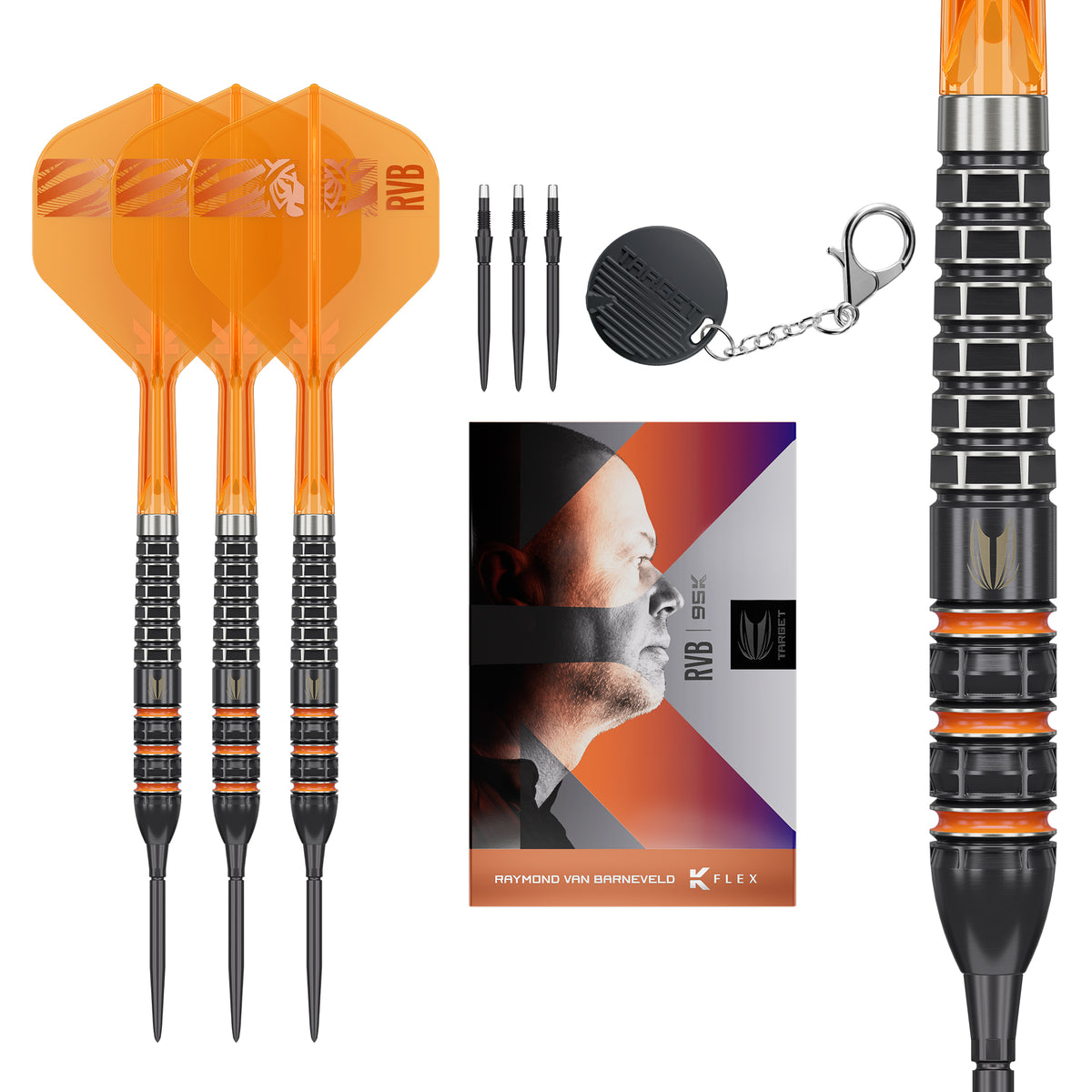 Target Raymond Van Barneveld RVB 95K SP Tungsten Steel Tip Darts 2026