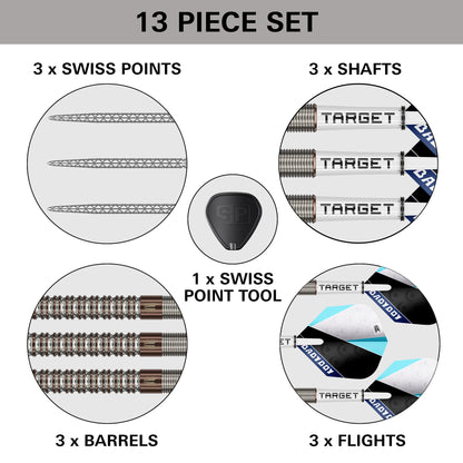 Target Adam Lipscombe SP 90% Tungsten Steel Tip Darts 2026