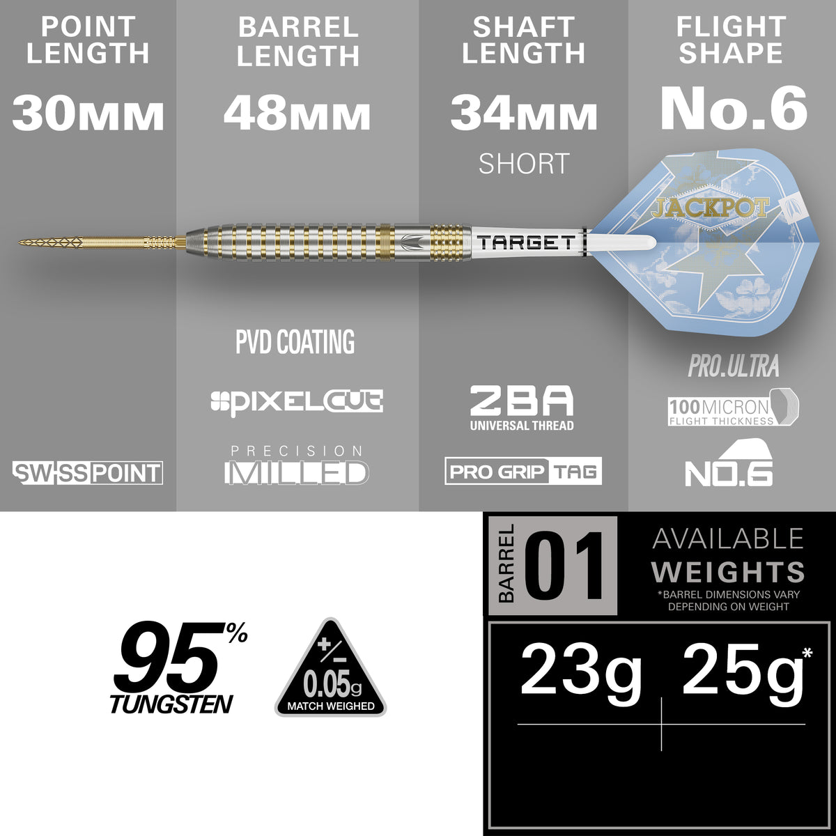 Target Adrian Lewis Showdown SP 95% Tungsten Steel Tip Darts 2026