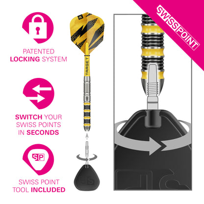 Target Buzz SP01 90% Tungsten Steel Tip Darts 2026