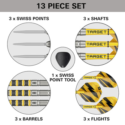 Target Buzz SP01 90% Tungsten Steel Tip Darts 2026